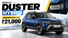 Renault Duster Hybrid Bookings Start At Rs 21,000